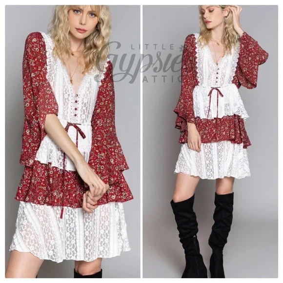 POL Mad About Prints Bohemian Dress - Picture 9 of 13